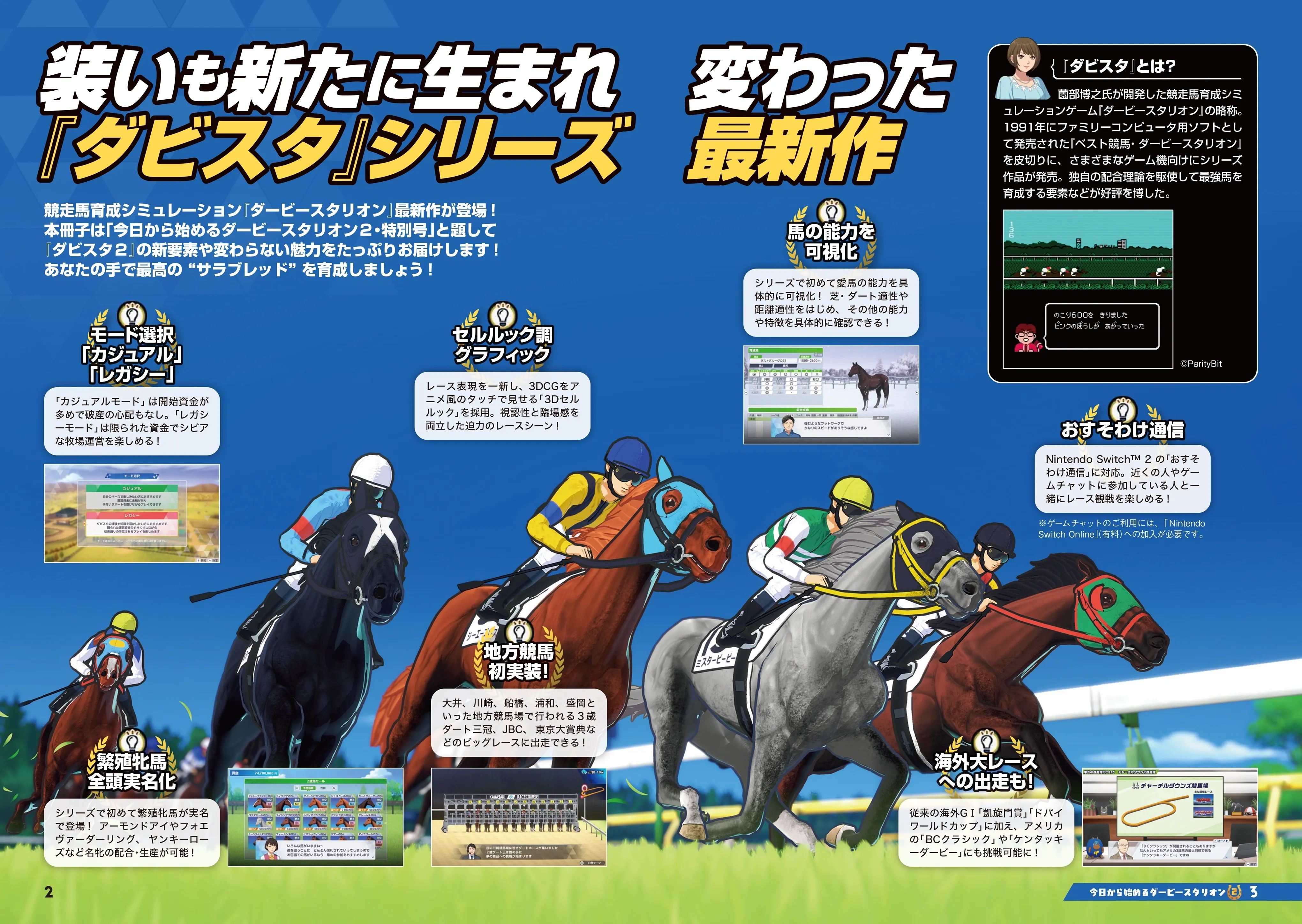 ダービースタリオン2 特別号 2ページ