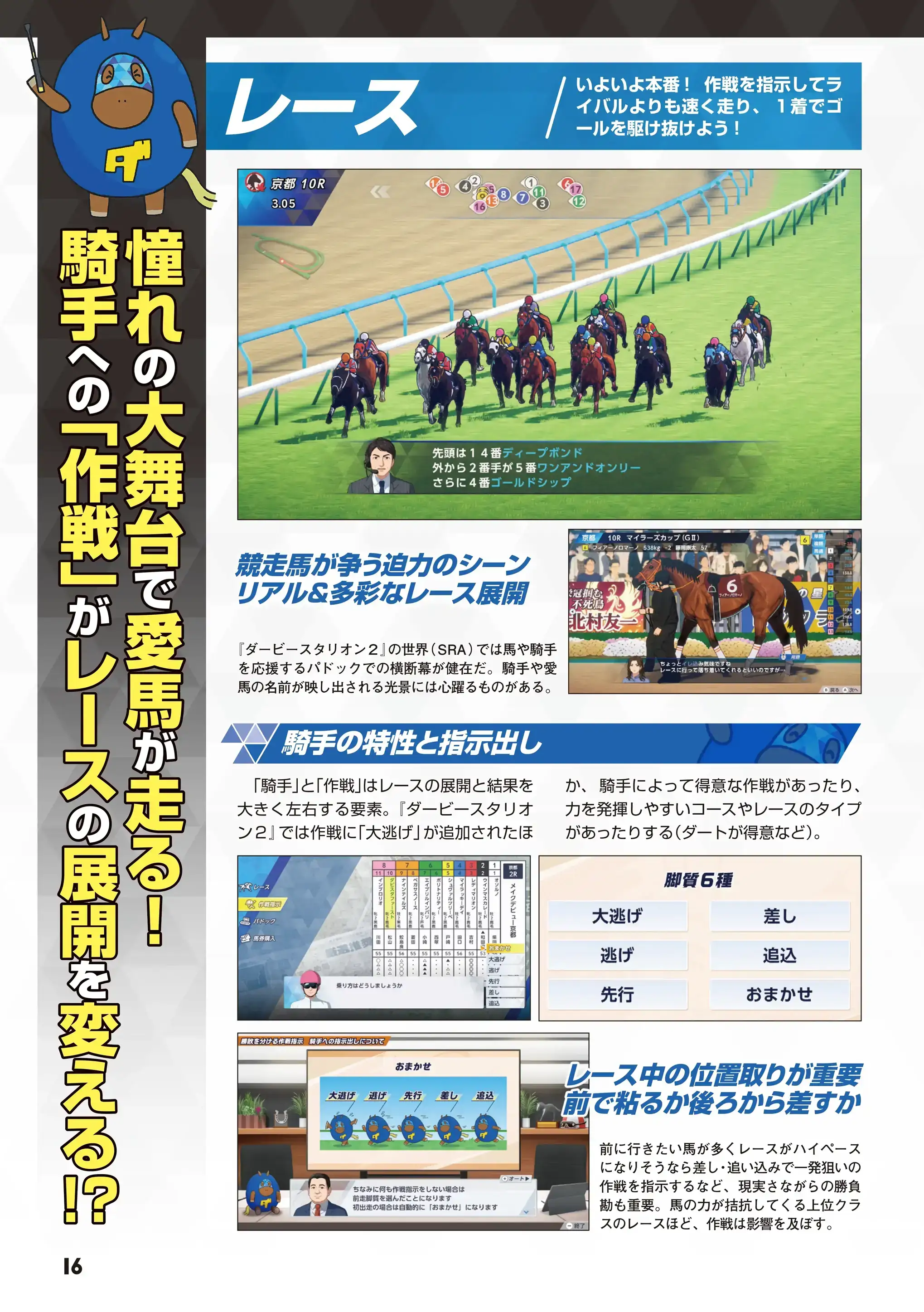 ダービースタリオン2 特別号 16ページ